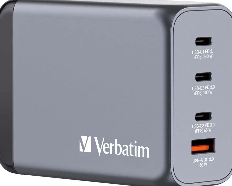 GNC-240 GaN Charger 4 Port 240W USB-A/USB-C