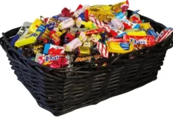 Godis Presentkorg svart inlaget 3,5kg
