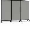 Golvskärm Lintex ONE Screen Grå, Svart ram 2280x1705mm