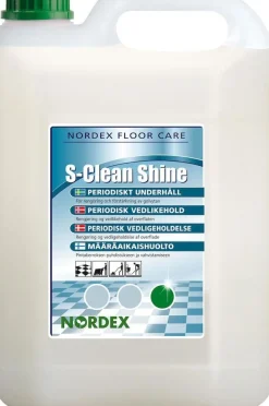 Golvunderhåll Nilfisk S-Clean, oparfymerad, 5L