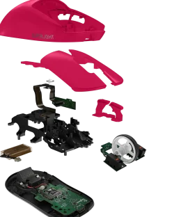 G PRO X SUPERLIGHT 2 LIGHTSPEED Gaming Mouse, Magenta