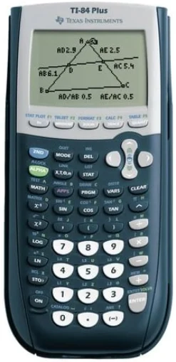 Grafisk Räknare Texas TI-84 Plus, 190x84x22mm