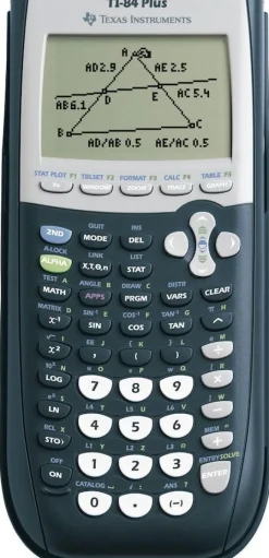 Grafisk Räknare Texas TI-84 Plus, 190x84x22mm