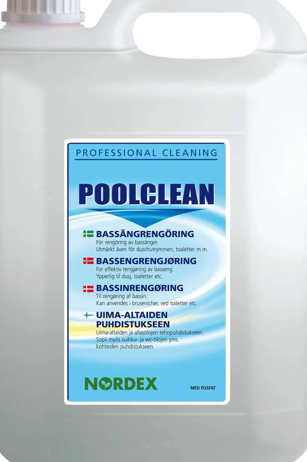 Grovrengöring Pool Clean, 5L, 3st