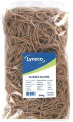 Gummiband LYRECO 180x2mm 500g 200/fp