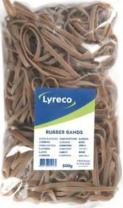 Gummiband LYRECO 150x5mm 500g 250/fp