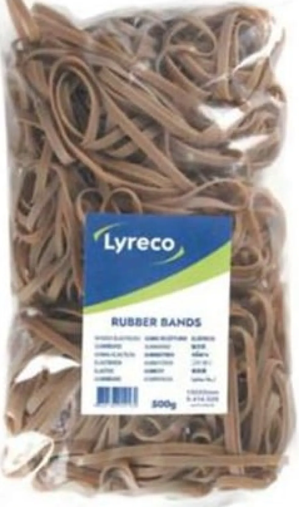 Gummiband LYRECO 230x15mm 500g 200/fp