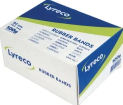 Gummiband LYRECO 80x2mm nr18 100g 250/fp