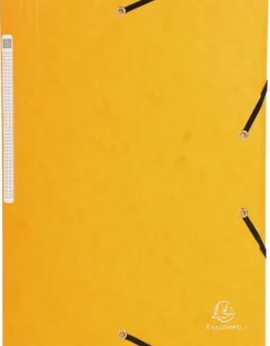 Gummibandsmapp 3-klaff A4 600g sorterade