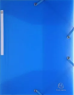 Gummibandsmapp PP 3kl 5f 10/fp