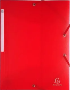 Gummibandsmapp PP 3kl 5f 10/fp