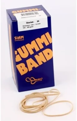Gummiband 34, 3x100mm, 592/fp