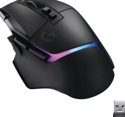 G502 X Plus Wireless Gaming Mouse, Black/Premium