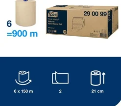 Handduk TORK Adv H1 natur 150m