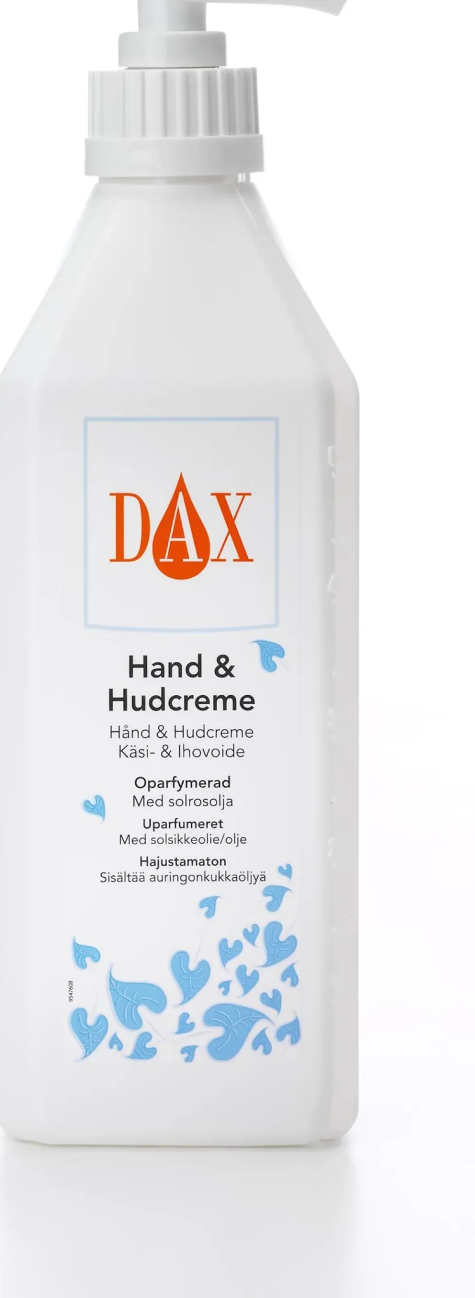 Hand/Hudcreme Dax, oparfymerad, 600ml