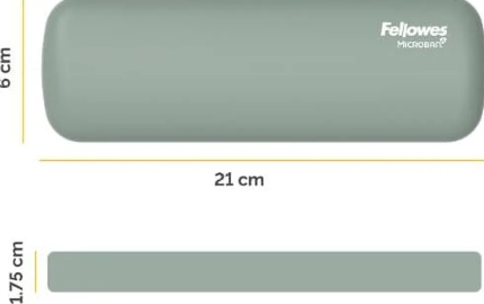 Handledsstöd mus FELLOWES Breyta grön