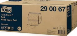 Handtorkrulle TORK Matic Advanced H1, grå dekor, 2-lag, 21cm, 150m