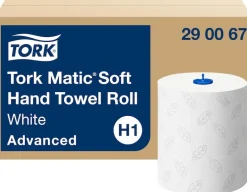 Handtorkrulle TORK Matic Advanced H1, grå dekor, 2-lag, 21cm, 150m