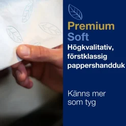 Handtorkrulle TORK Matic Premium H1, blå dekor, 2-lag, 21cm, 100m, 6rl