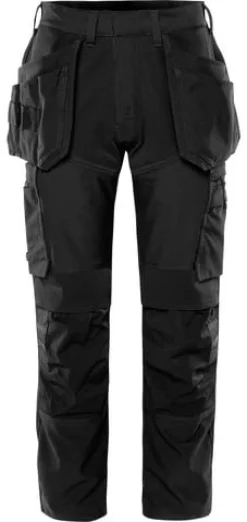 Hantvbyxa stretch 2596 LWS svart C58