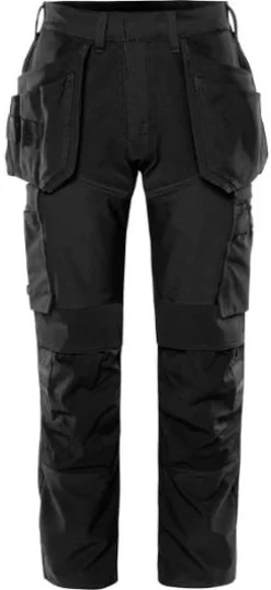Hantvbyxa stretch 2596 LWS svart D92
