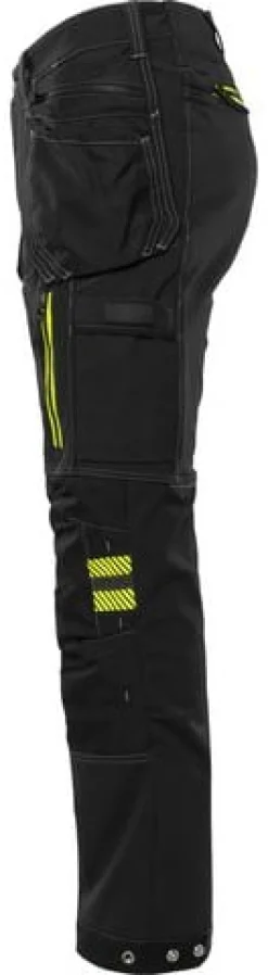 Hantvbyxa stretch 2569 STP dam svart 46