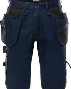Hantverksshorts FRISTADS 2902 marin C60