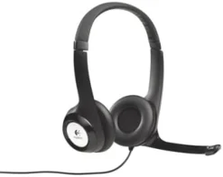 Headset Logitech H390, fullstorlek, kabelansluten USB