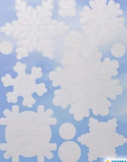 Herma Decor window snowflakes A4 (1)