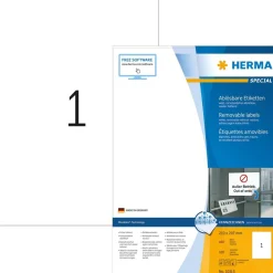 Herma etikett avtagbar 210x297 (100)
