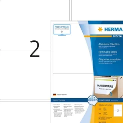 Herma etikett avtagbar 199,3x143,5 (200)