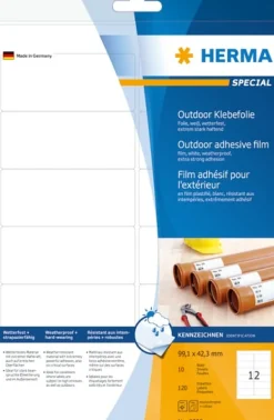Herma etikett film extra tålig 99,1x42,3 (120)