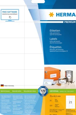 Herma etikett Premium 70x42,3 (525)