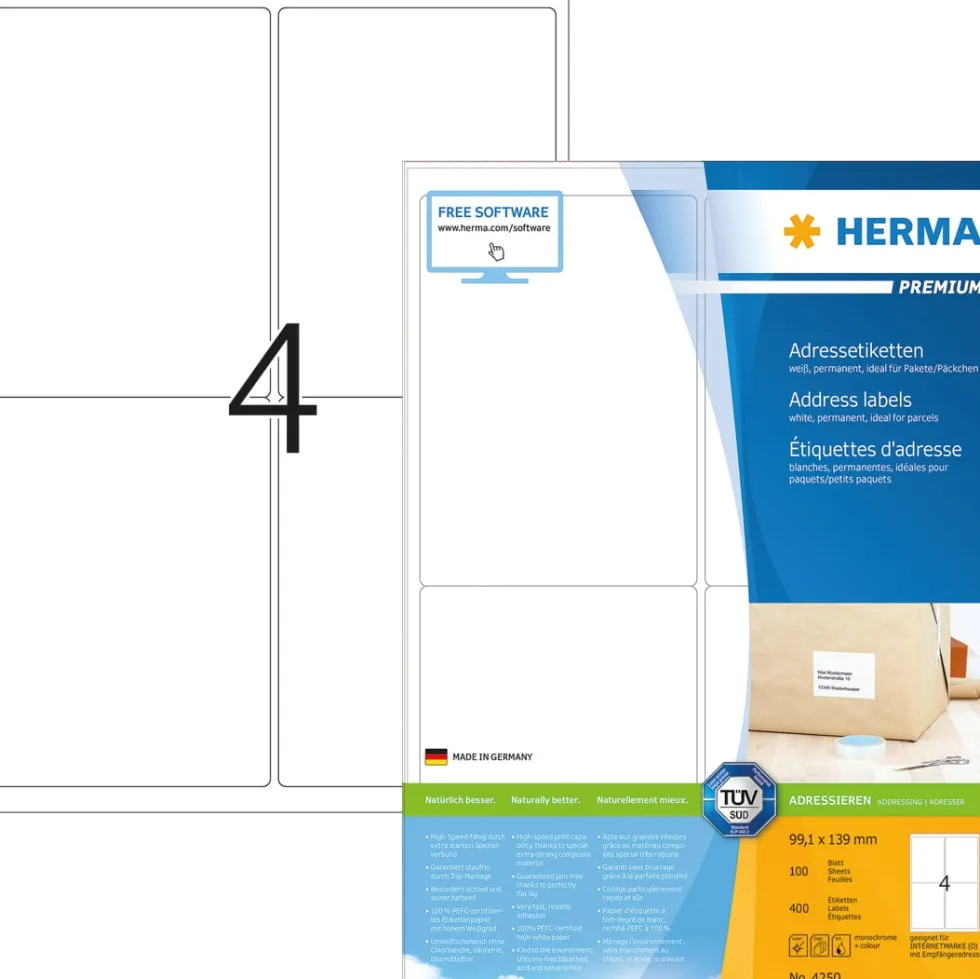 Herma etikett Premium 99,1x139 (400)