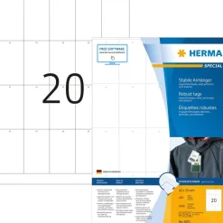 Herma etikett slitstark textil 42x70 (2000)