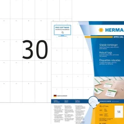 Herma etikett slitstark textil 35x59,4 (3000)