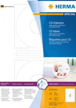 Herma etikett Special CD ø116 (200)