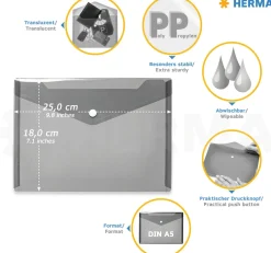Herma kuvertmapp A5 std ass.(5)