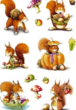 Herma stickers Decor ekorrar (3)