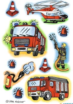Herma stickers Decor fire brigade (3)