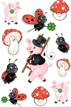 Herma stickers Decor glittery (2)