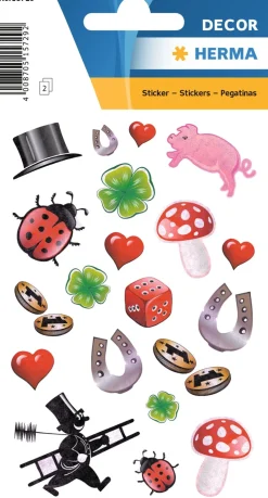 Herma stickers Decor glittery lucky (2)
