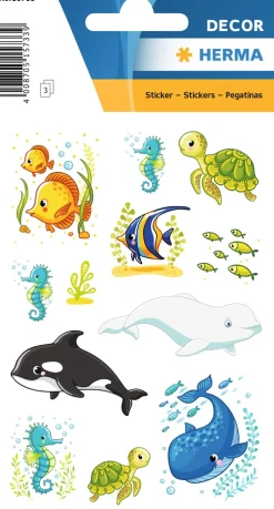 Herma stickers Decor havs djur (3)