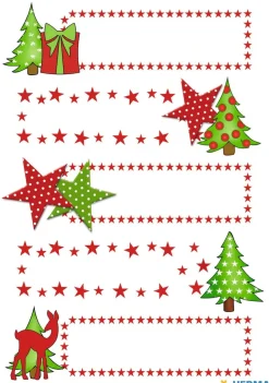 Herma stickers Decor julklappsetikett jul (2)