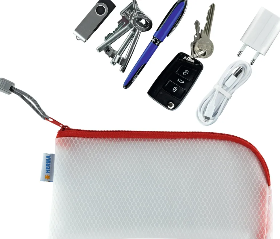 Herma Universal bag 23x11 cm röd