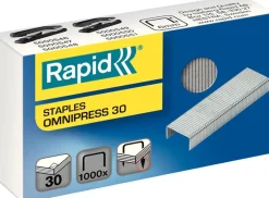 Häftklammer Rapid Omnipress, 30ark, 1000/fp