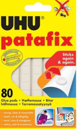 Häftmassa UHU 80 rutor 55g