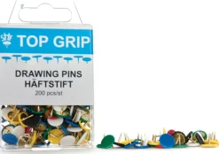 Häftstift Top Grip sorterat (200) i plastask