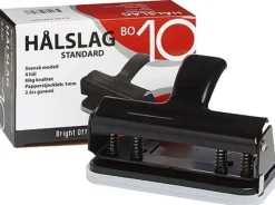 Hålslag B010 svart, 10 ark