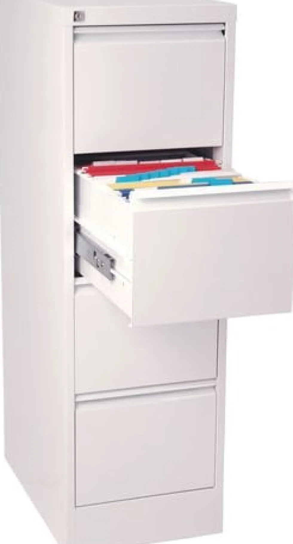 Hängmappsskåp standard 4 lådor